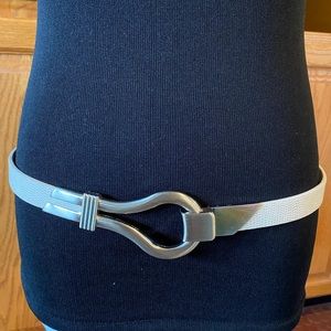 Chico’s snake skin leather belt size S/M